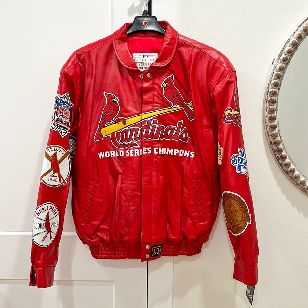 St. Louis Cardinals World Series Leather Jacket